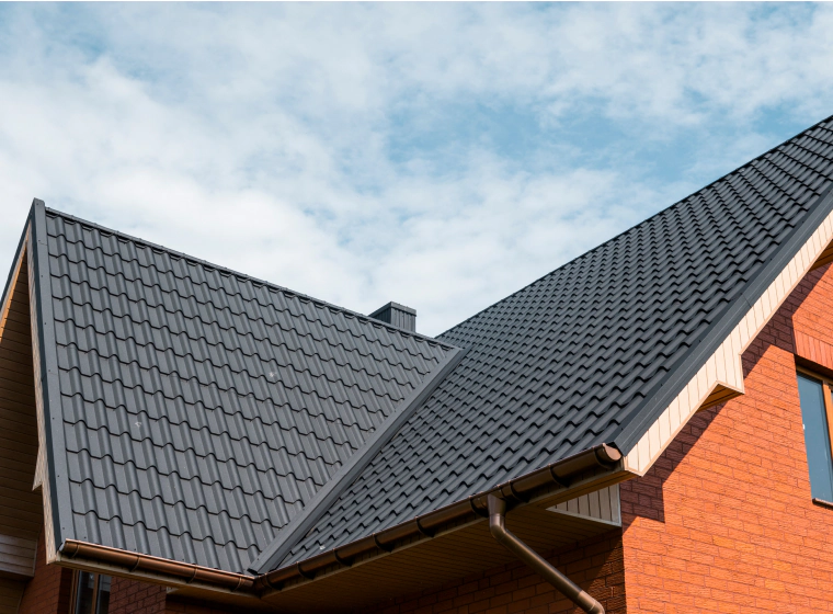 metal shingles roof